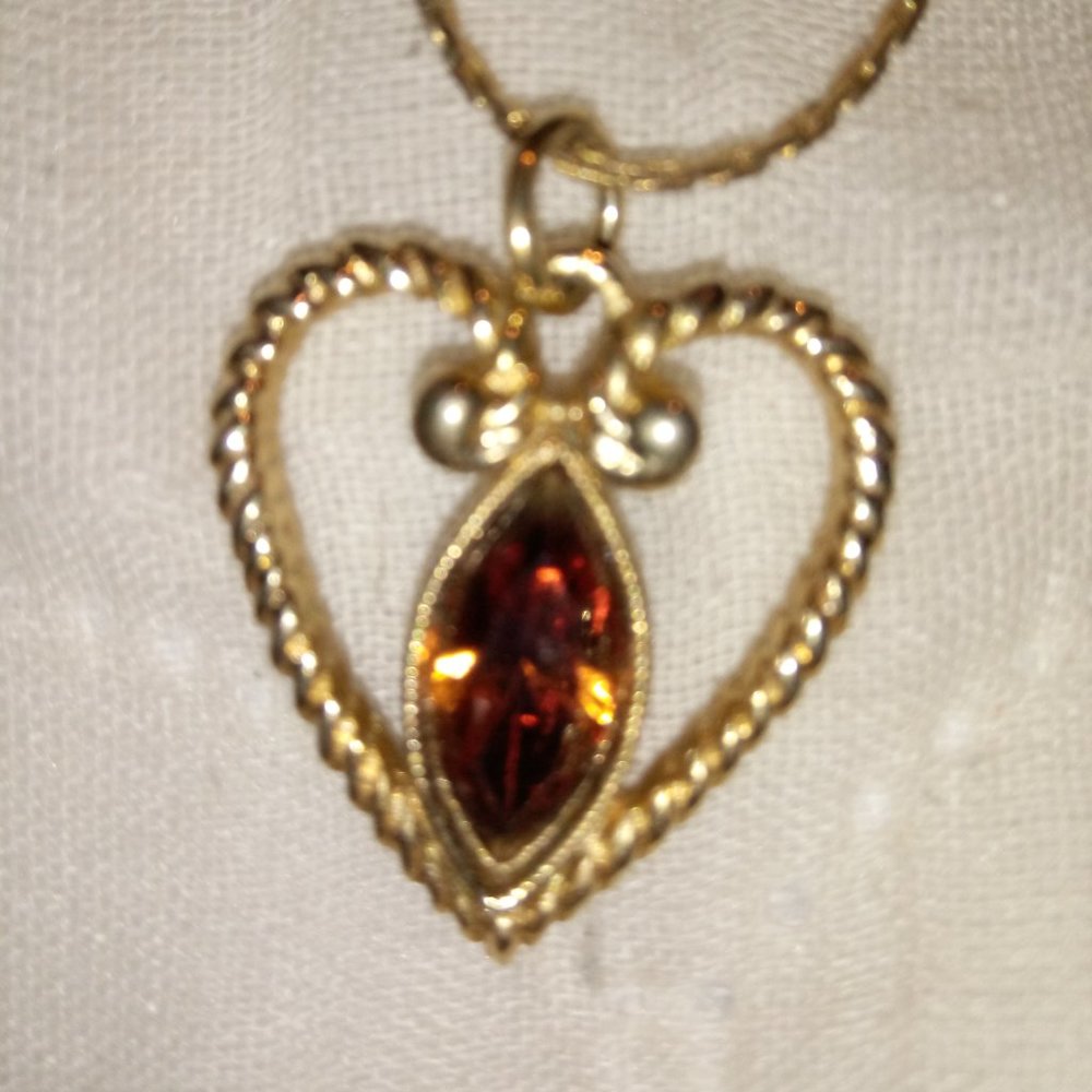 Vintage Heart Necklace